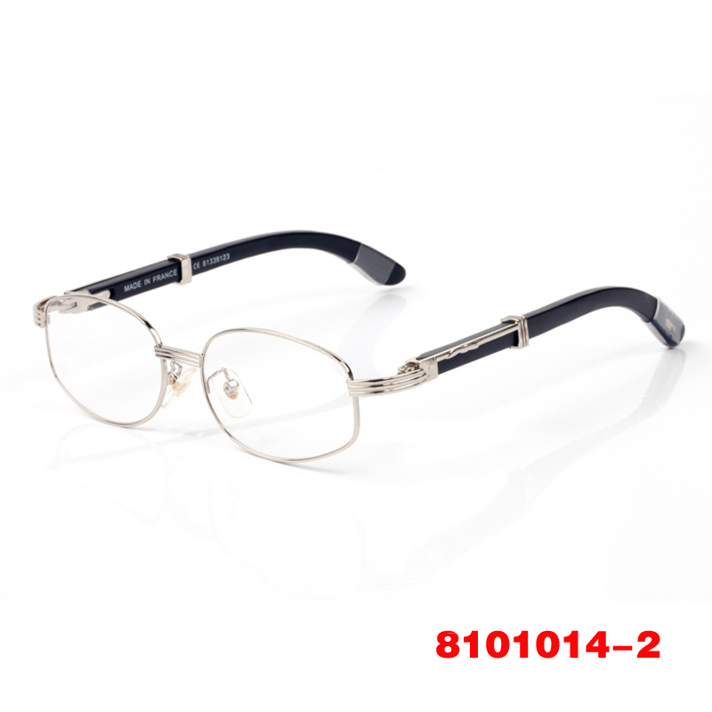 round bridge sunglasses Gold Spectacles lastest fashion men women Framed vintage sport in wood Sier frame eyeglasses fashionable dress retro Good qual