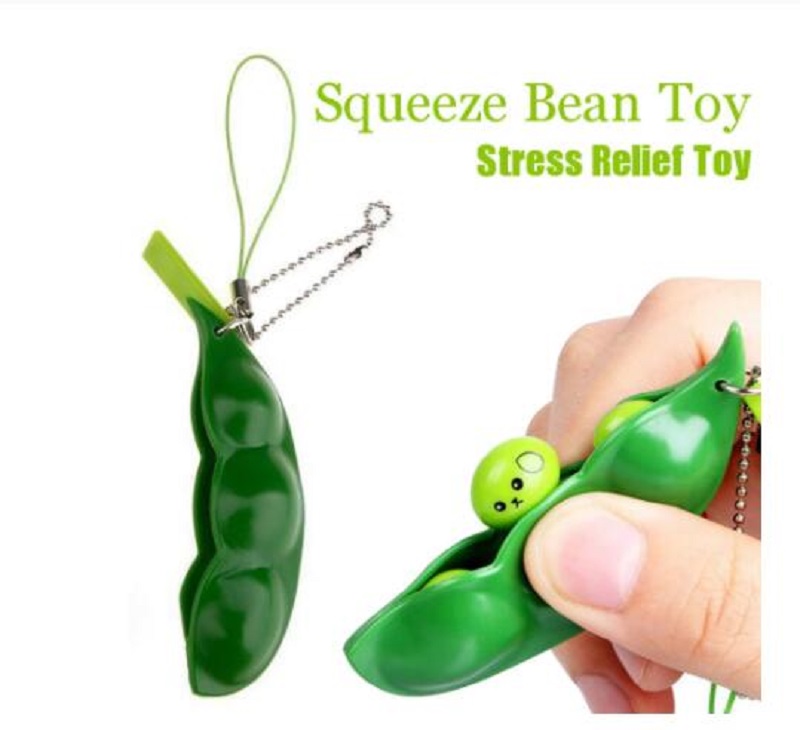 Fun Squishy Infinite Squeeze Edamame Squeeze Bean Pea Expression Chain Key Pendant Ornament Stress Relieve Decompression Toys antistress
Fun Squishy Infinite Squeeze Edamame Squeeze Bean Pea Expression Chain Key Pendant Ornament Stress Relieve Decompression Toys antistress