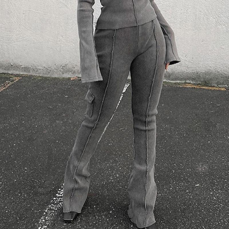 Women's Jeans Y2K Woman Street Fashion Solid Color Low Waist Pockets Slim Knit Pleated Casual Long Trend Streetwear Trousers 2021, Blue
Women's Jeans Y2K Woman Street Fashion Solid Color Low Waist Pockets Slim Knit Pleated Casual Long Trend Streetwear Trousers 2021, Blue