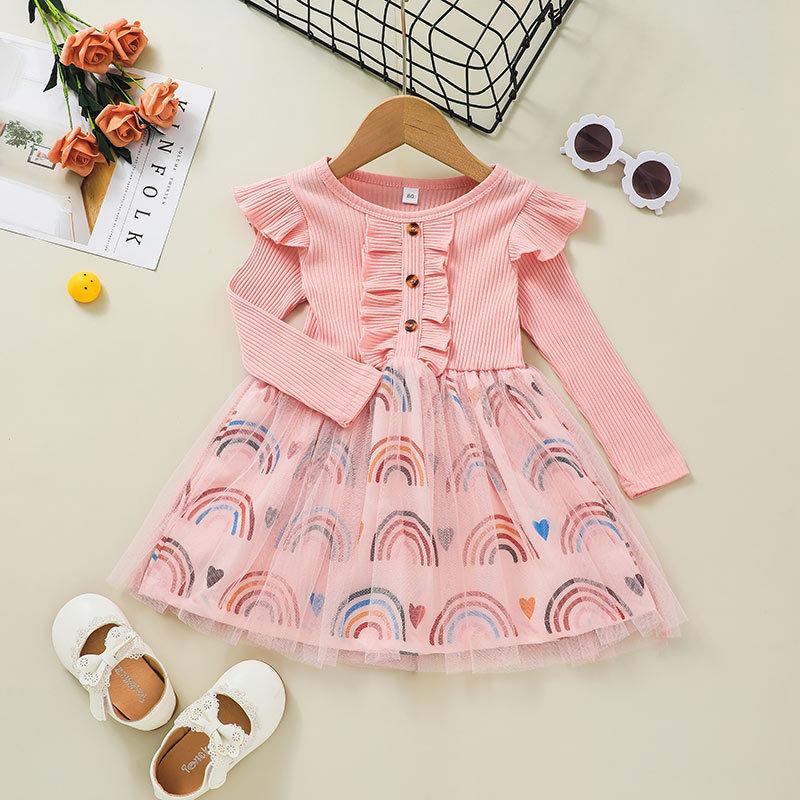 Girl's Dresses Kids Prink Dress For Girls Draped Print Children Clothes Christmas Spring & Autumn, Red;yellow
Girl's Dresses Kids Prink Dress For Girls Draped Print Children Clothes Christmas Spring & Autumn, Red;yellow