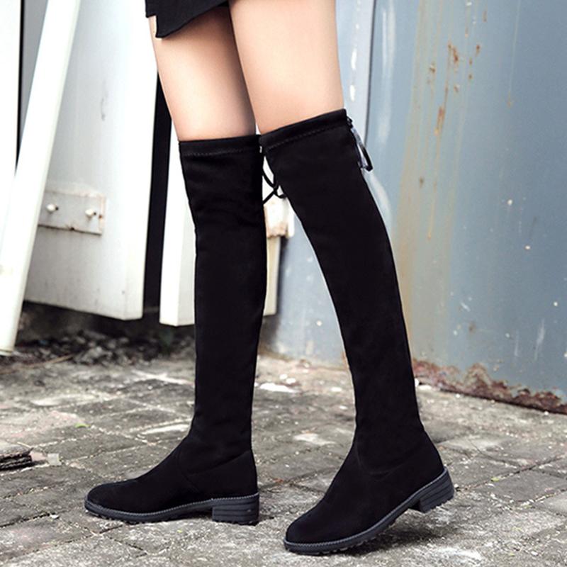 Boots Women Over-The-Knee Shoes Female Winter Long Ladies Thigh High Bota Botas Mujer, Blacksingle3cm
Boots Women Over-The-Knee Shoes Female Winter Long Ladies Thigh High Bota Botas Mujer, Blacksingle3cm