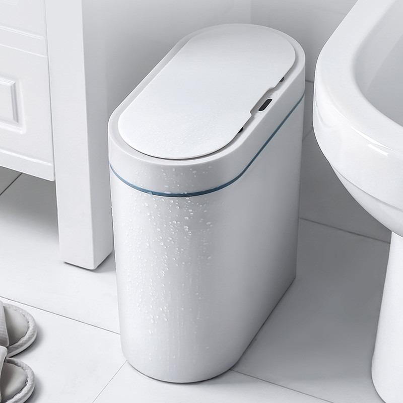 Waste Bins Smart Sensor Trash Can Kitchen Storage Bathroom Box Household Goods Accessories Ornaments