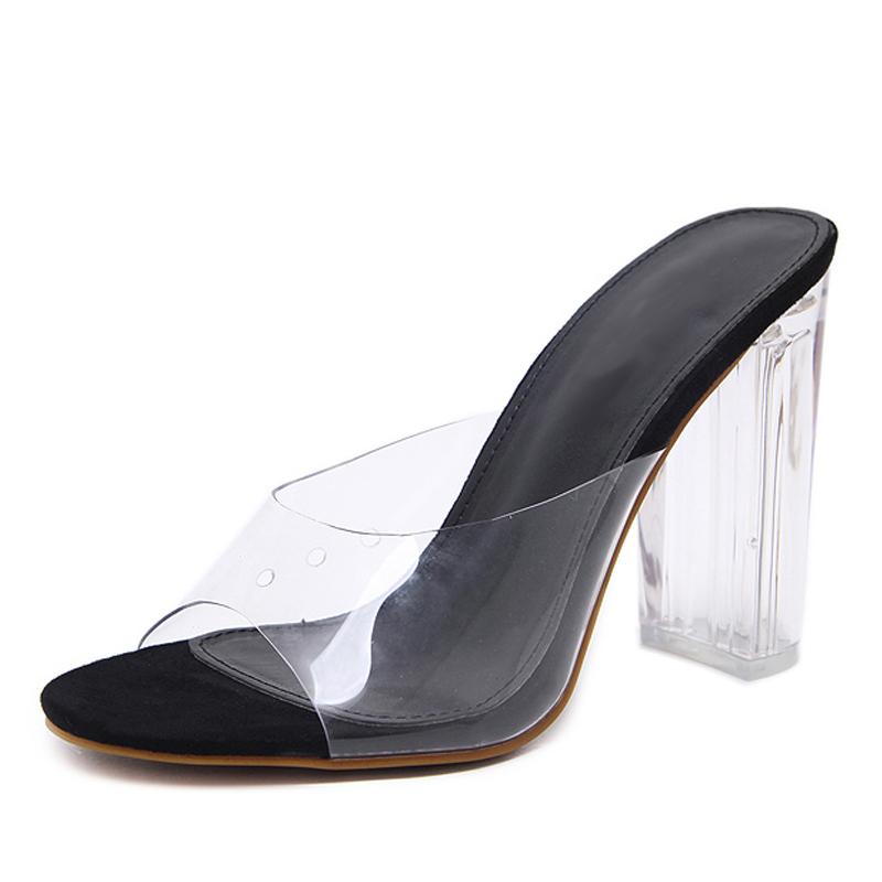 Fashion PVC Jelly Sandals Crystal Open Toed Sexy Thin Heels Women Transparent Slippers Pumps Outside 40 41 42 FS21S25, Orange
Fashion PVC Jelly Sandals Crystal Open Toed Sexy Thin Heels Women Transparent Slippers Pumps Outside 40 41 42 FS21S25, Orange
