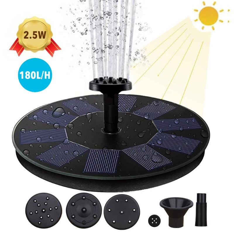 Solar Fountain Pump Powered Bird Bath Floating Panel Kit Water Outdoor Watering Submersible Garden Decorations
Solar Fountain Pump Powered Bird Bath Floating Panel Kit Water Outdoor Watering Submersible Garden Decorations