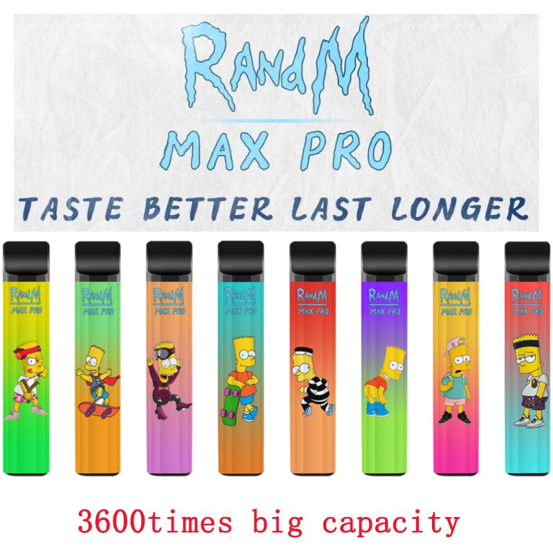 Original RANDM MAX PRO Disposable Pod Device 1100mAh Rechargeable 10ml 3600 Puffs VS Bang XXL
Original RANDM MAX PRO Disposable Pod Device 1100mAh Rechargeable 10ml 3600 Puffs VS Bang XXL