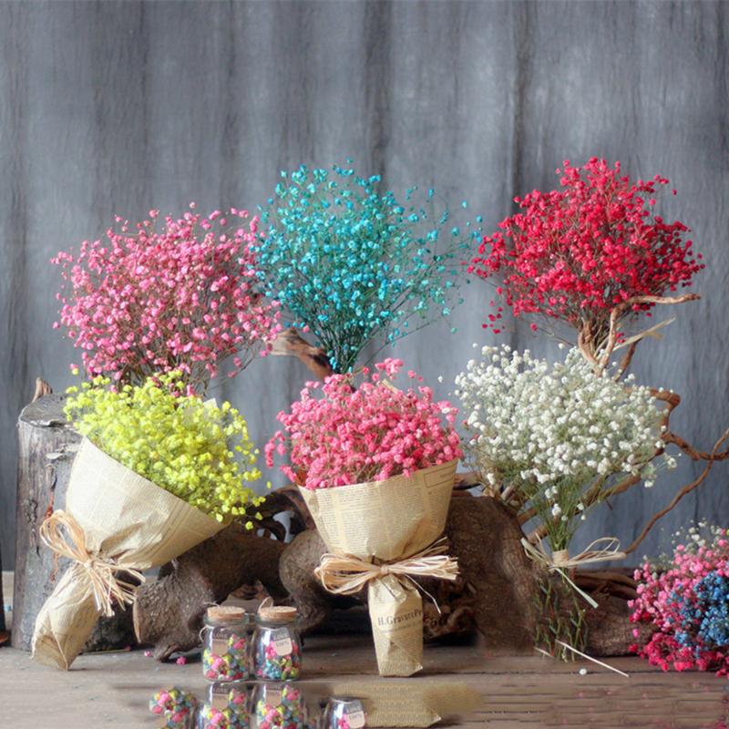 Dried Flower Bouquet Natural Dried Flower Baby's Breath Home Decor Natural Full Stars, Yellow 
Dried Flower Bouquet Natural Dried Flower Baby's Breath Home Decor Natural Full Stars, Yellow