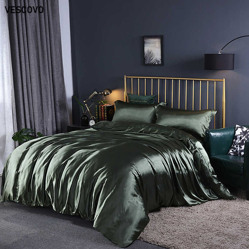 VESCOVO 100% mulberry silk Bedding Sets bed linen dekbedovertrek queen Bed Fitted Sheet comforter cover sets 210615
VESCOVO 100% mulberry silk Bedding Sets bed linen dekbedovertrek queen Bed Fitted Sheet comforter cover sets 210615