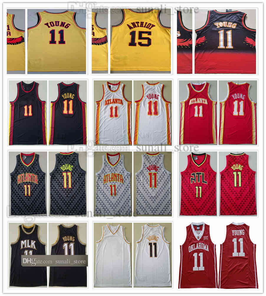100% Stitched Trae Young 11 Basketball Jersey 15 Anthioy 2021-22 City Yellow Black Red White College Sports Shirts Edition Embroidery 
100% Stitched Trae Young 11 Basketball Jersey 15 Anthioy 2021-22 City Yellow Black Red White College Sports Shirts Edition Embroidery