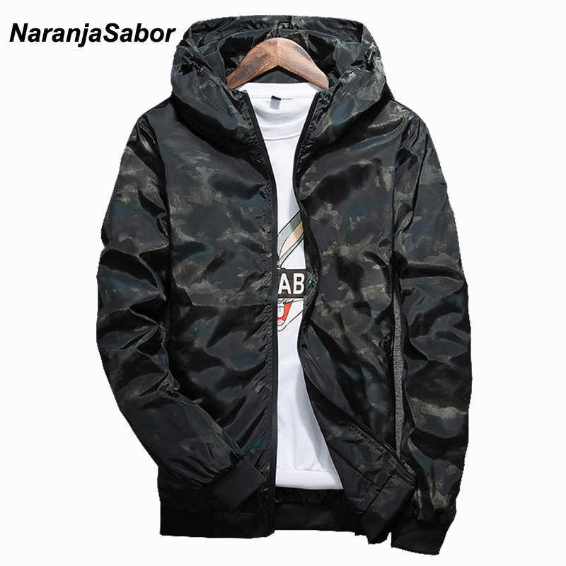 NaranjaSabor Spring Autumn Mens Casual Camouflage Hoodie Jacket Men Waterproof Clothes Men's Windbreaker Coat Male Outwear 4XL X0621, Blue jacket
NaranjaSabor Spring Autumn Mens Casual Camouflage Hoodie Jacket Men Waterproof Clothes Men's Windbreaker Coat Male Outwear 4XL X0621, Blue jacket