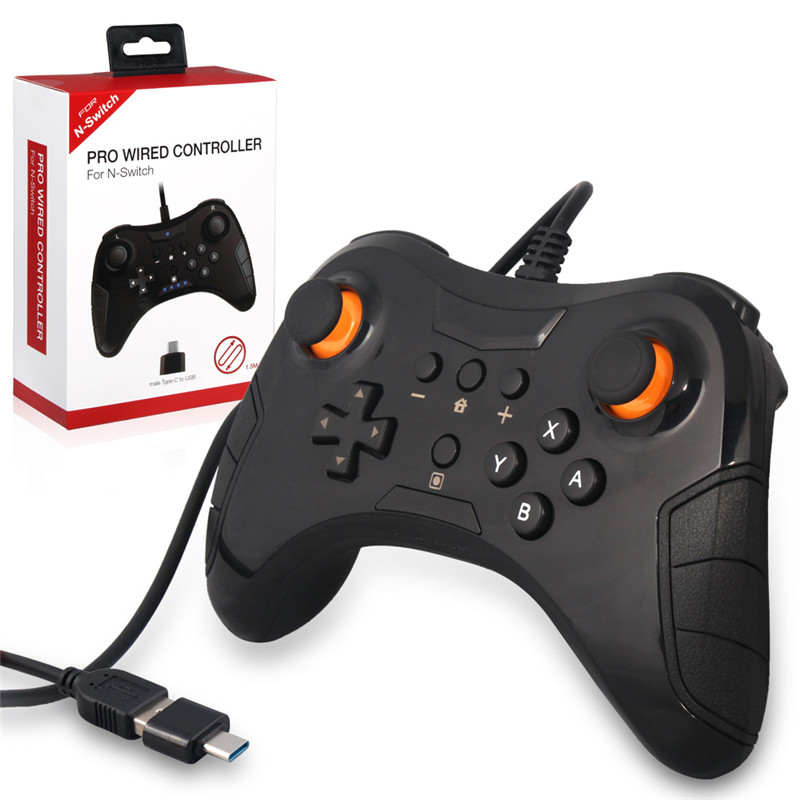 NS-901 Single Motor Vibration Gamepad Joystick Switch Lite/Switch Pro Wired Controller Switch Game Controller With Retail Box
NS-901 Single Motor Vibration Gamepad Joystick Switch Lite/Switch Pro Wired Controller Switch Game Controller With Retail Box