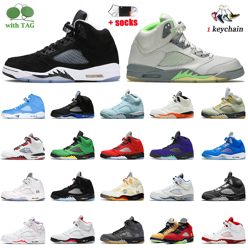 Top Quality OG Brand Men Women Basketball Shoes Jumpman 5 5s Mens Trainers Green Bean Oreo 2022 Jade Horizon Shattered Backboard Racer Blue Bluebird UNC Sail Sneakers, D15 ice blue 40-47
Top Quality OG Brand Men Women Basketball Shoes Jumpman 5 5s Mens Trainers Green Bean Oreo 2022 Jade Horizon Shattered Backboard Racer Blue Bluebird UNC Sail Sneakers, D15 ice blue 40-47