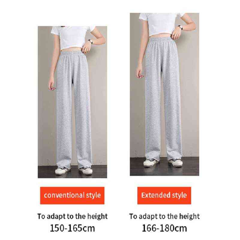 Women's pants female streetwear joggers oversize high waisted Korean style Fashion wide leg harajuku sweatpants baggy 211124