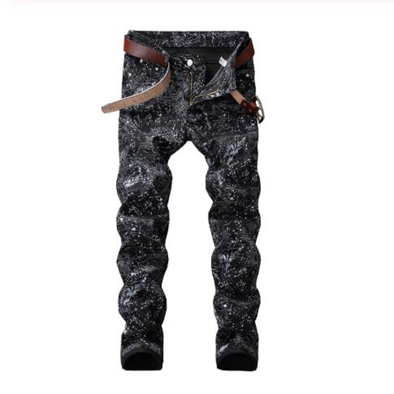2021 New Pattern Printing Jeans Men's Male Trend Autumn Spring Denim Fashion Pants Painted Graffiti Trendy Trousers Veo3, Beige
2021 New Pattern Printing Jeans Men's Male Trend Autumn Spring Denim Fashion Pants Painted Graffiti Trendy Trousers Veo3, Beige