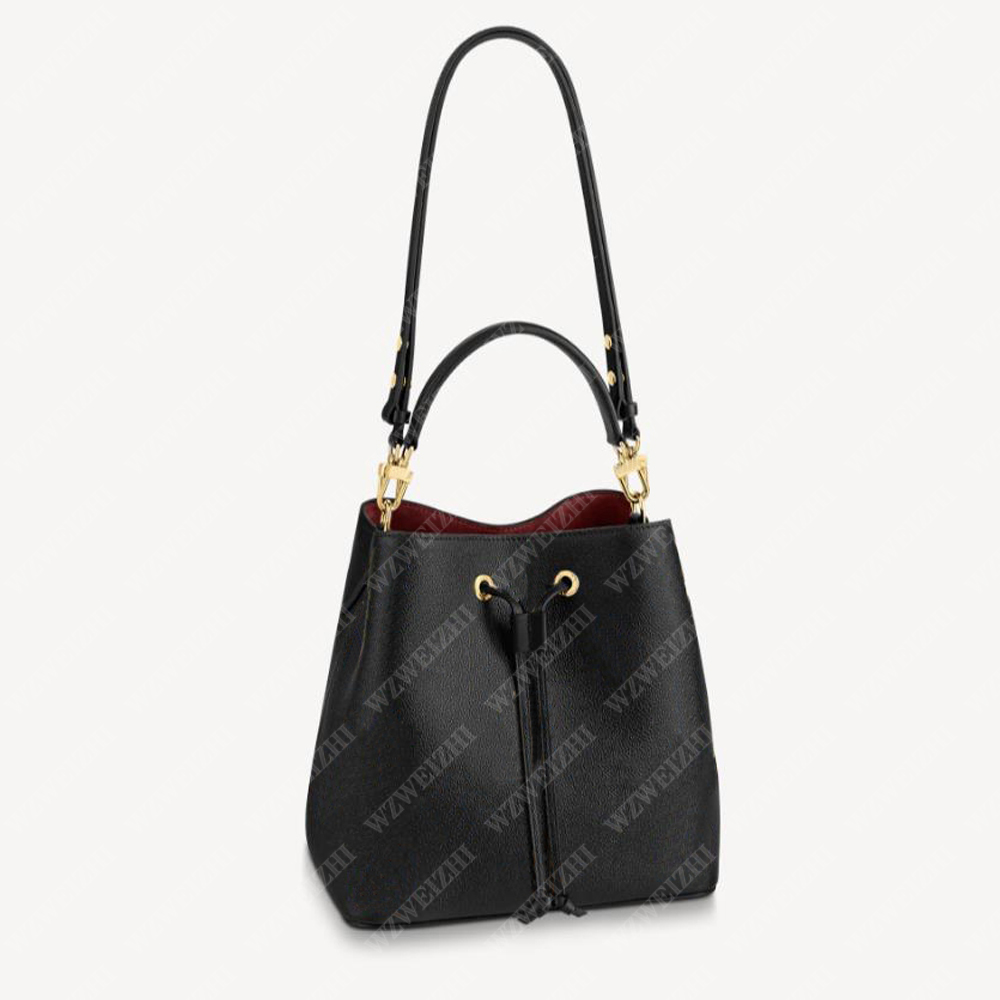 Genuine Leather real grained Cowhide leather ONTHEGO NEONOE MM Women Bucket Handbag Tote Clutch Shopping Cross body Shoulder bag 26CM, Black m45497
Genuine Leather real grained Cowhide leather ONTHEGO NEONOE MM Women Bucket Handbag Tote Clutch Shopping Cross body Shoulder bag 26CM, Black m45497