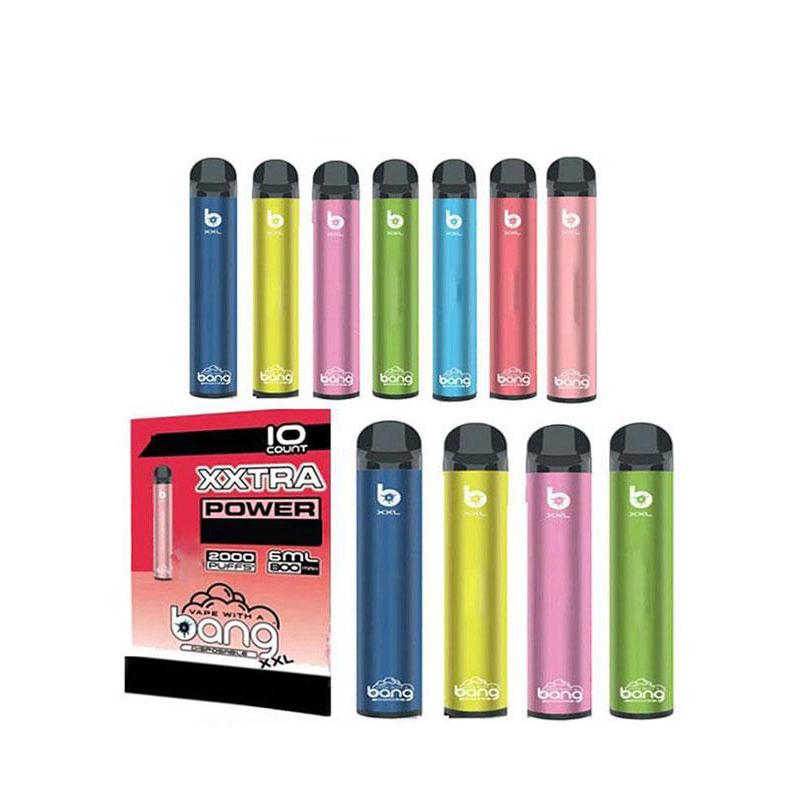 HOT Sell Bang XXL Disposable Vape 2000 Puffs Pre-filled 6.0ml High Quality Bang 2000 Puffs Disposable e Cig Vaporizer VS Puff XXL
HOT Sell Bang XXL Disposable Vape 2000 Puffs Pre-filled 6.0ml High Quality Bang 2000 Puffs Disposable e Cig Vaporizer VS Puff XXL