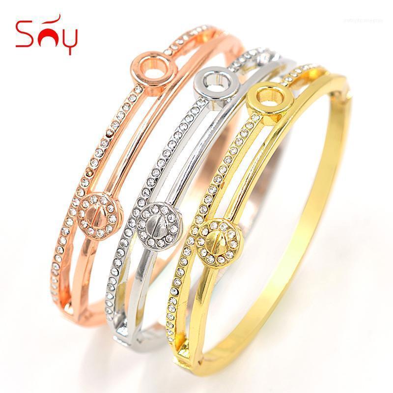 Bangle Sunny Jewelry Romantic Round Sets For Women Dubai Fashion Bracelet Engagement Cubic Zirconia Findings1
Bangle Sunny Jewelry Romantic Round Sets For Women Dubai Fashion Bracelet Engagement Cubic Zirconia Findings1