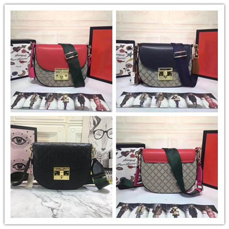 Designer Luxury Women's Padlock Tigrotti Saddle Flap Bag Beige Shoulder bag 453189 Size:25*20*7.5CM, Don't pay it
Designer Luxury Women's Padlock Tigrotti Saddle Flap Bag Beige Shoulder bag 453189 Size:25*20*7.5CM, Don't pay it