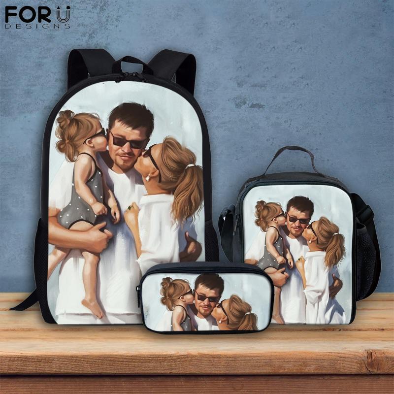 School Bags FORUDESIGNS Painting Super Dad Art Design Bookbags For Children Kids Girls Schoolbags Teen Student Canvas Pencil Case Meal
School Bags FORUDESIGNS Painting Super Dad Art Design Bookbags For Children Kids Girls Schoolbags Teen Student Canvas Pencil Case Meal