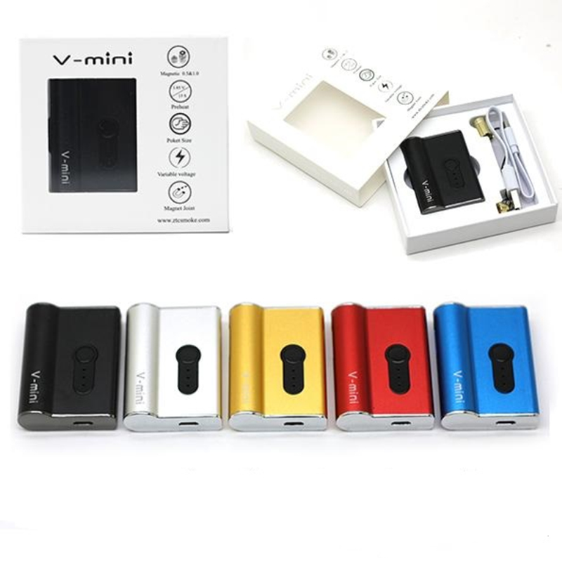 ZTCSmoke V-Mini Mod 450mAh VV Preheat Battery with Magnetic Adapter Vape Yocan Uni Pro Box Mod for 510 Thread Thick Oil Wax Cartridges Kit
ZTCSmoke V-Mini Mod 450mAh VV Preheat Battery with Magnetic Adapter Vape Yocan Uni Pro Box Mod for 510 Thread Thick Oil Wax Cartridges Kit