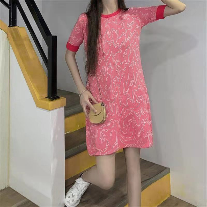 Women Casual Dress Sweater Short Sleeves Spring Outwears For Lady Slim Dresses Knits Letters Shirt Classic Shirts Fluffy Skirts, Blue sleeveless
Women Casual Dress Sweater Short Sleeves Spring Outwears For Lady Slim Dresses Knits Letters Shirt Classic Shirts Fluffy Skirts, Blue sleeveless