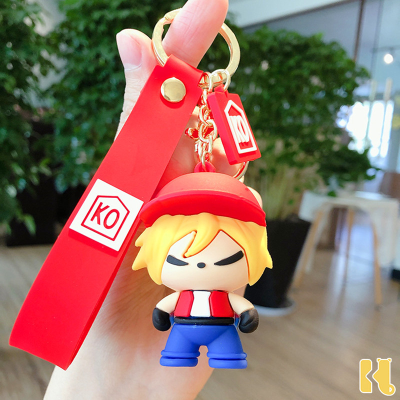 Classic Cartoon Anime Game Kof King Of Fighters Keychain Net Red Boys And Girls Bag Ornaments Creative Key Ring Accessories Gift
Classic Cartoon Anime Game Kof King Of Fighters Keychain Net Red Boys And Girls Bag Ornaments Creative Key Ring Accessories Gift