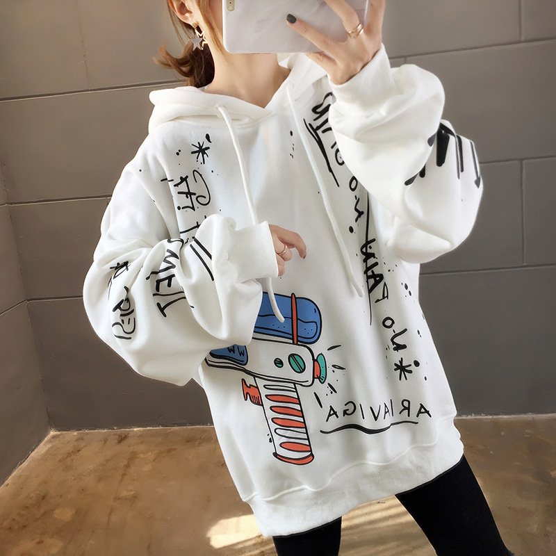 2021 New Autumn Winter Hooded Sweatshirts Casual Cartoon Printing Mid Length Hoodies Fleece Oversized Sweatshirt Bqbb, 01
2021 New Autumn Winter Hooded Sweatshirts Casual Cartoon Printing Mid Length Hoodies Fleece Oversized Sweatshirt Bqbb, 01