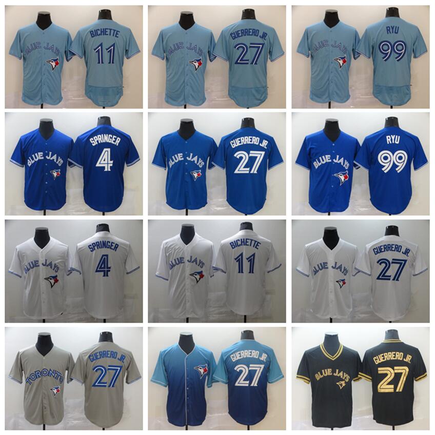Men Blank Baseball 11 Bo Bichette Jersey 99 Hyun-Jin Ryu 27 Vladimir Guerrero Jr 4 George Springer Team Blue White Grey Black Cooperstown St, Blue;black
Men Blank Baseball 11 Bo Bichette Jersey 99 Hyun-Jin Ryu 27 Vladimir Guerrero Jr 4 George Springer Team Blue White Grey Black Cooperstown St, Blue;black