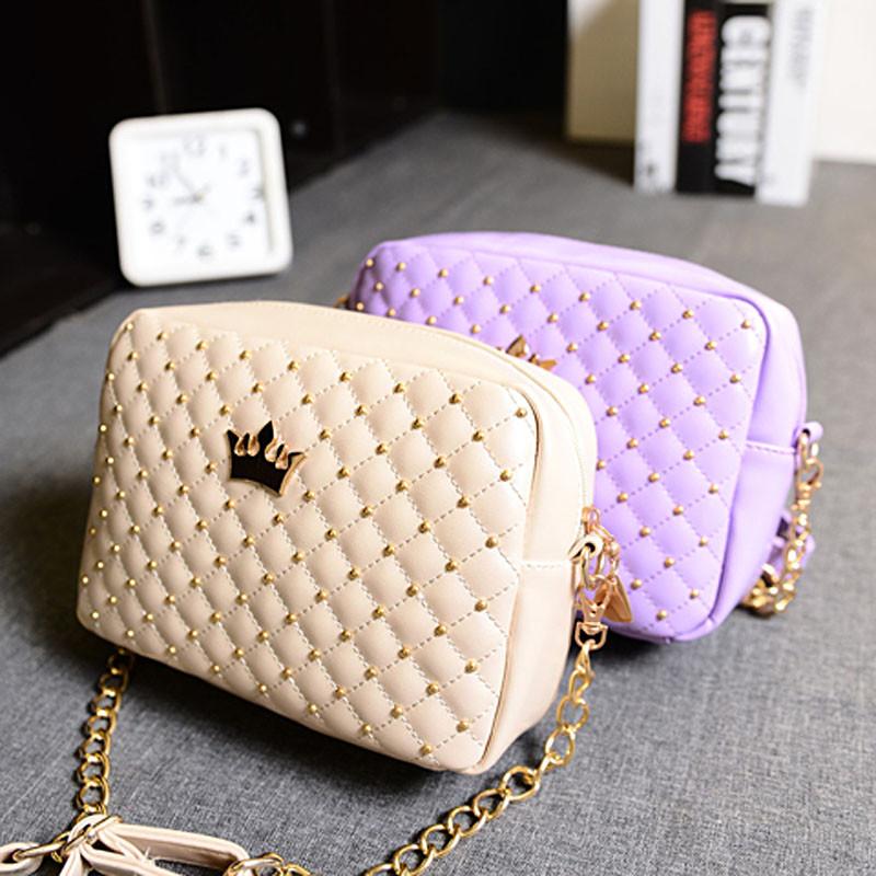 Design Luxury Ladies Bucket Leather Shoulder Bag Single Shoulder Rivet Chain Messenger Broadband Female Solid Color Handbag, Black
Design Luxury Ladies Bucket Leather Shoulder Bag Single Shoulder Rivet Chain Messenger Broadband Female Solid Color Handbag, Black