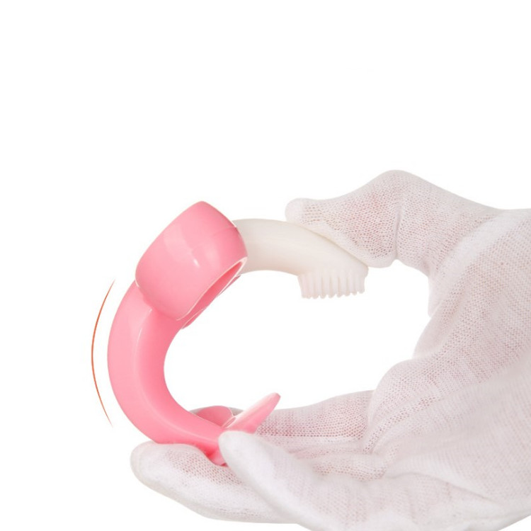 Banana Baby Toothbrush Self Soothing Pain Relief Soft Baby Teething Toys Training Toothbrush for Babies Toddlers Infants Molar Teether
