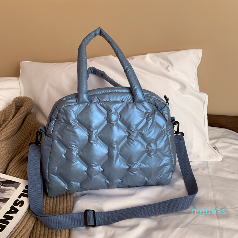 Designer- Women Bags shoulder bag crossbody bags tote bag purse women down coat material bag lady phone bags handbags, Blue
Designer- Women Bags shoulder bag crossbody bags tote bag purse women down coat material bag lady phone bags handbags, Blue