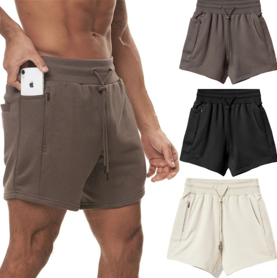 Multi-pocket shorts Mens Sweatpants workout gyms sports mens casual clothing male fitness jogging Bodybuilding shorts Trouser, Beige
Multi-pocket shorts Mens Sweatpants workout gyms sports mens casual clothing male fitness jogging Bodybuilding shorts Trouser, Beige