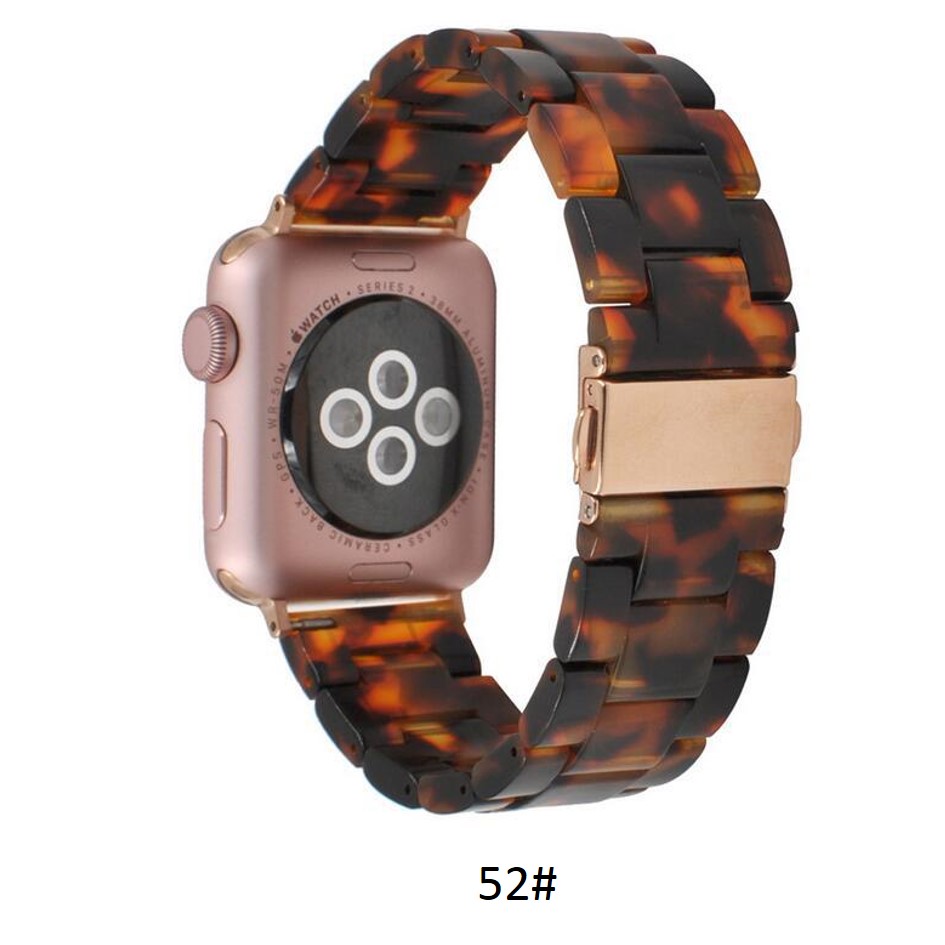 Premium Resin Watchband for iWatch Apple Watch SE 38mm 40mm 42mm 44mm Series 6 5 4 3 Women Men Band Accessory Strap
Premium Resin Watchband for iWatch Apple Watch SE 38mm 40mm 42mm 44mm Series 6 5 4 3 Women Men Band Accessory Strap