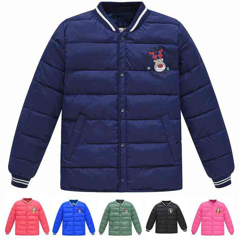 children's jacket for boys and girl autumn and winter cartoon elk baby kids cotton jacket solid color warm coats 2-13 years 211111, Pink
children's jacket for boys and girl autumn and winter cartoon elk baby kids cotton jacket solid color warm coats 2-13 years 211111, Pink