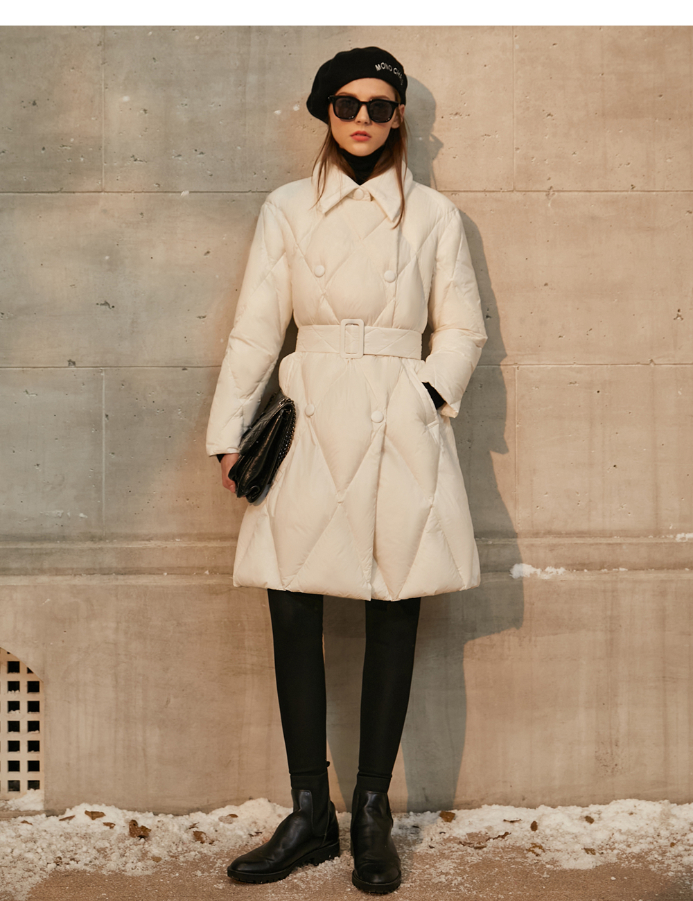 2021 Lingge waist length women's winter coat thick down cotton pocket jacket outdoor Parka Fashion belt High-quality wholesale, Black
2021 Lingge waist length women's winter coat thick down cotton pocket jacket outdoor Parka Fashion belt High-quality wholesale, Black