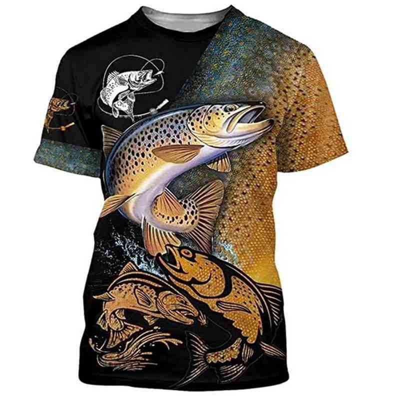 Fishing 3D Printed T-Shirt Men Summer Fashion O-neck Short Sleeve Shirt Funny T Shirts Cool Tees 210706
Fishing 3D Printed T-Shirt Men Summer Fashion O-neck Short Sleeve Shirt Funny T Shirts Cool Tees 210706