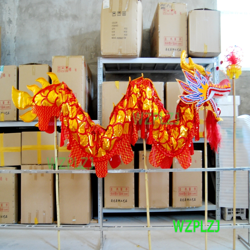 Dragon dance 3.1m Red golden size 6# kid mascot costume Christmas parade Ornamen Birthday Toy Carnival game stage holiday Props Performance Wedding New Year, Pink+ poles
Dragon dance 3.1m Red golden size 6# kid mascot costume Christmas parade Ornamen Birthday Toy Carnival game stage holiday Props Performance Wedding New Year, Pink+ poles