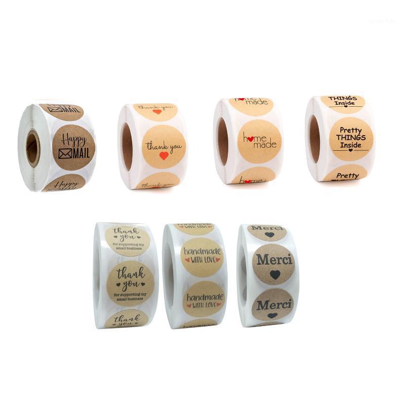 Gift Wrap Dophee 500 Pcs Handmade Stickers Natural Kraft Paper For Package Adhesive Thank You Sticker Seal Labels Stationery
Gift Wrap Dophee 500 Pcs Handmade Stickers Natural Kraft Paper For Package Adhesive Thank You Sticker Seal Labels Stationery