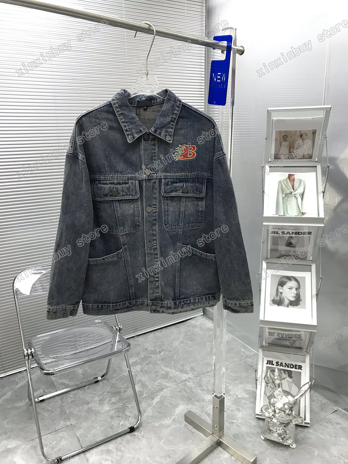 21ss mens women designers Jackets zipper letters Denim flame Embroidery cloth clothes streetwear Coats Outerwear Hooded men Clothing Cotton black S-XL, Black;brown
21ss mens women designers Jackets zipper letters Denim flame Embroidery cloth clothes streetwear Coats Outerwear Hooded men Clothing Cotton black S-XL, Black;brown