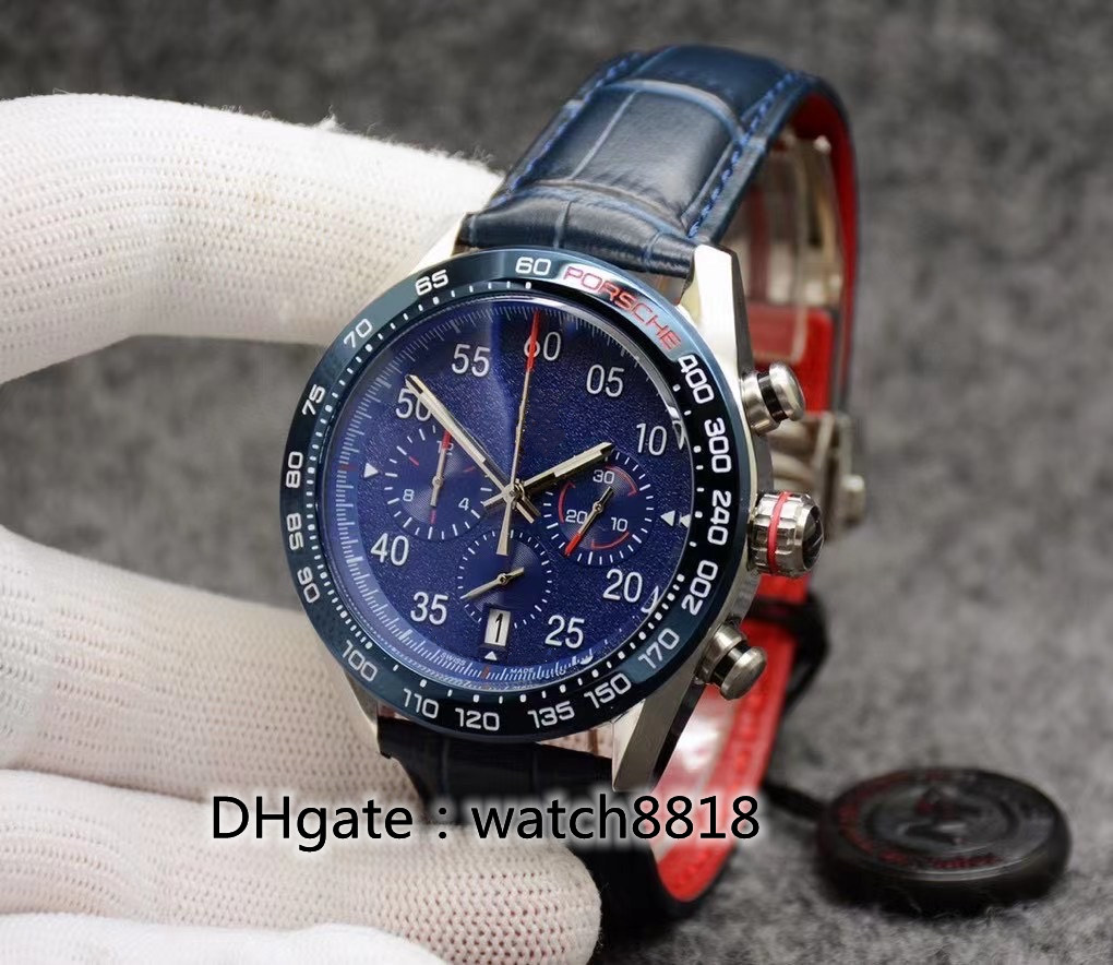 F1 leather Watch 42mm stainless steel Chronograph Quartz Movement Strap Men's Watches Clock Montre De Luxe Luxury Business Wristwatch
F1 leather Watch 42mm stainless steel Chronograph Quartz Movement Strap Men's Watches Clock Montre De Luxe Luxury Business Wristwatch