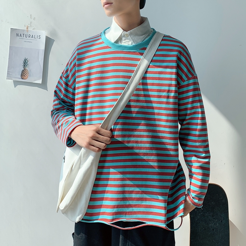 2021 New Men's Fashion Stripe Printing Clothes Loose Coats Hoodies Cotton Clothing Pullover Casual Male Sweatshirts Big Size M-5xl 8q0p, Blue
2021 New Men's Fashion Stripe Printing Clothes Loose Coats Hoodies Cotton Clothing Pullover Casual Male Sweatshirts Big Size M-5xl 8q0p, Blue