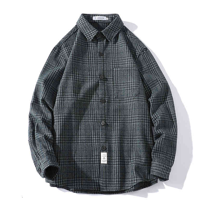 Men's Casual Shirts Autumn man's shirt Long sleeve chess thick jacket retro boy's turn-down collar UX6V, 1# shoe box
Men's Casual Shirts Autumn man's shirt Long sleeve chess thick jacket retro boy's turn-down collar UX6V, 1# shoe box