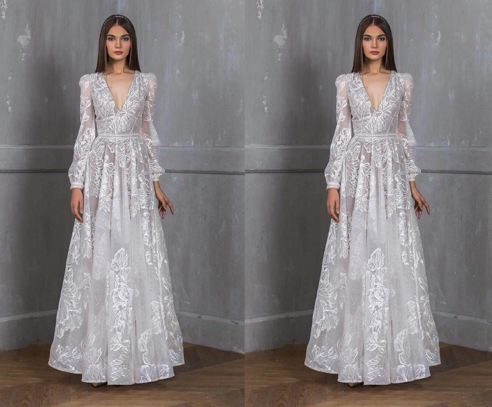 2021 New Elegant Boho Women Long Es Embroidery Wedding Gown v Neck Lace Bohemian Slim Fit Party Sexy Bride Ysh8, Multicolor
2021 New Elegant Boho Women Long Es Embroidery Wedding Gown v Neck Lace Bohemian Slim Fit Party Sexy Bride Ysh8, Multicolor