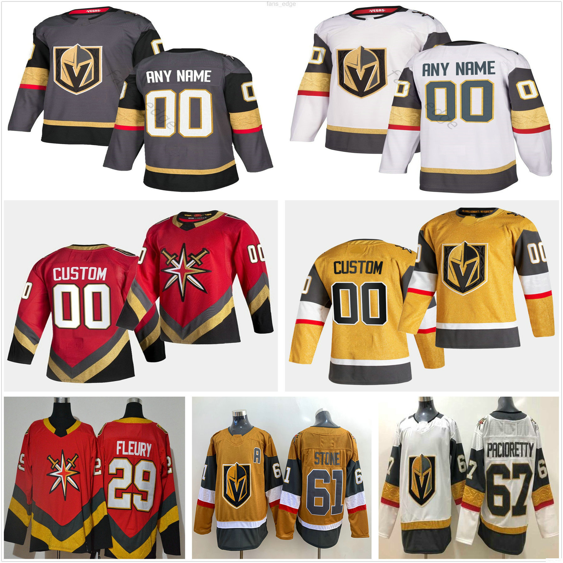 Custom Men Women Kids Vegas Golden Knights Ryan Reaves Jonathan Marchessault Zach Whitecloud Alex Pietrangelo Alec Martinez Hockey Jerseys, Grey
Custom Men Women Kids Vegas Golden Knights Ryan Reaves Jonathan Marchessault Zach Whitecloud Alex Pietrangelo Alec Martinez Hockey Jerseys, Grey
