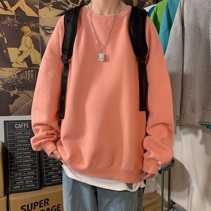 New Sweatshirts Woman Hoodies Oversize Female Loose Solid Thicken Warm Women Sweatshirts Lady Fashion Plus Size M-5XL 201204