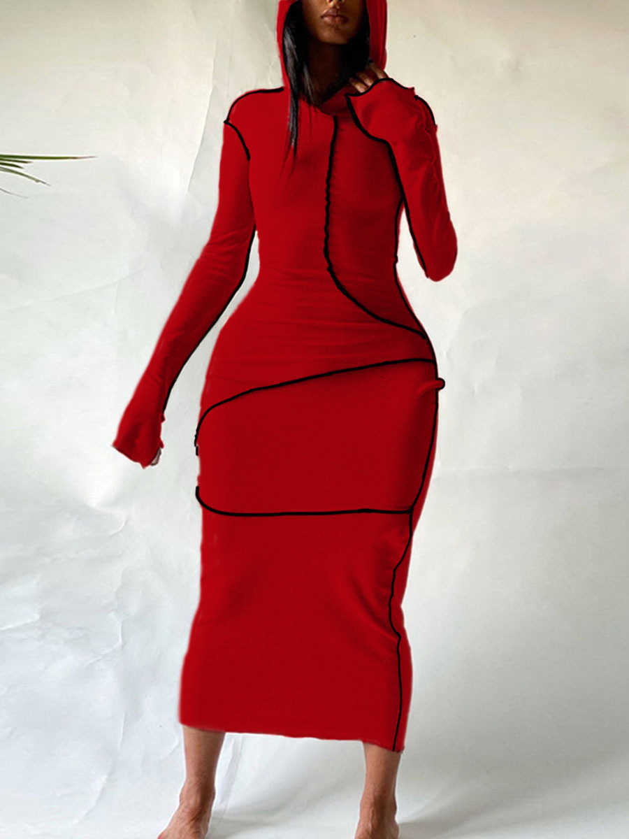 Women Hooded Dress Fashion Reverse Side Long Sleeve T Shirt Dresses Designers Casual Plus Size Fall Winter Lady Clothes 6colors, Khaki
Women Hooded Dress Fashion Reverse Side Long Sleeve T Shirt Dresses Designers Casual Plus Size Fall Winter Lady Clothes 6colors, Khaki