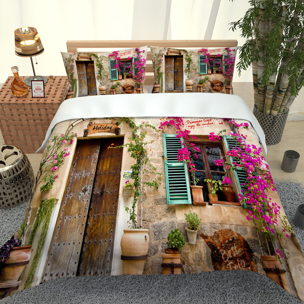 Photo Cover Set Pillowcase Bed Linen Sheet Quilts country scenery bedding set 3D Bedding Sets 4pcs Bedding Sets, Red
Photo Cover Set Pillowcase Bed Linen Sheet Quilts country scenery bedding set 3D Bedding Sets 4pcs Bedding Sets, Red
