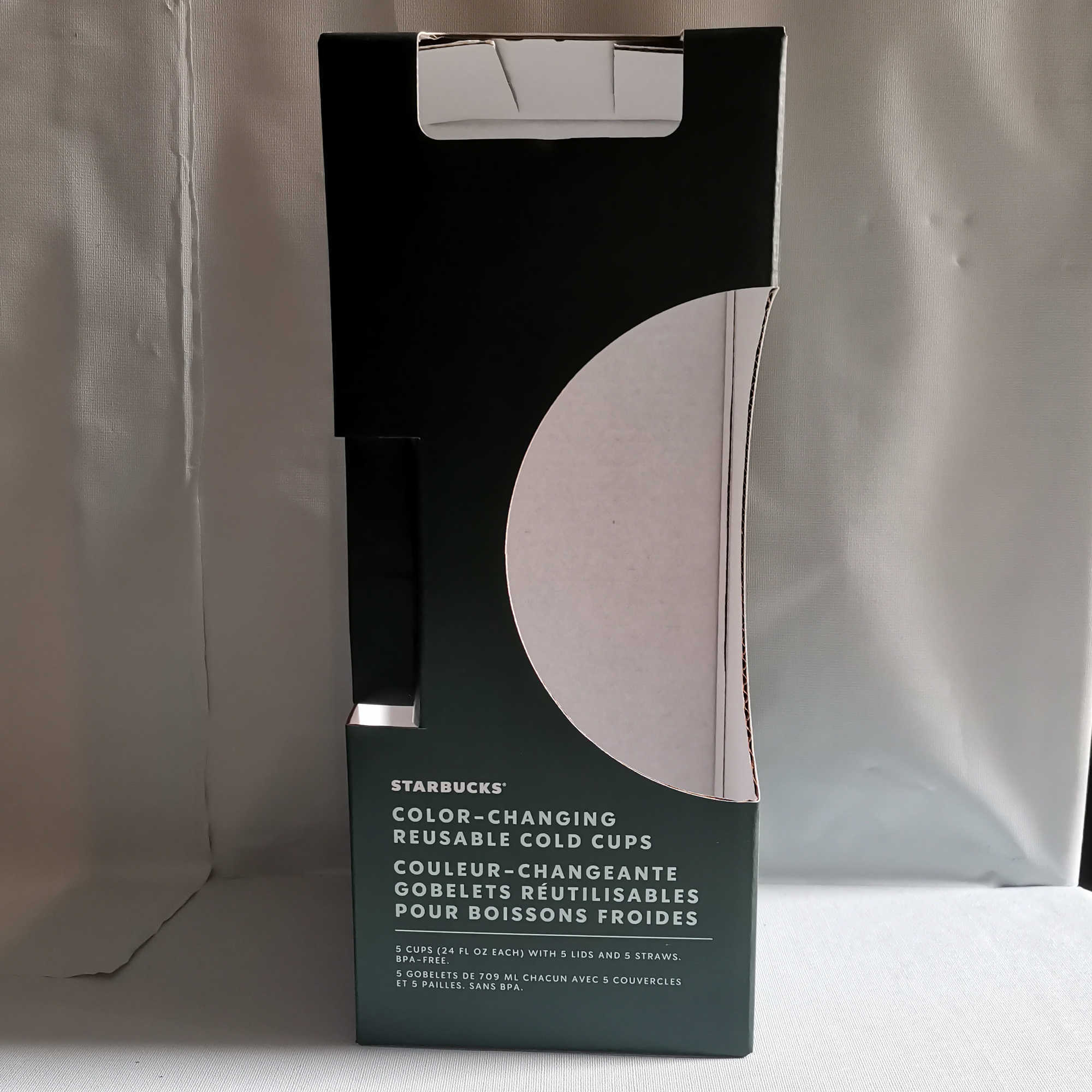 24OZ/710ml Plastic Starbucks Tumbler Reusable Clear Drinking Flat Bottom Cup Pillar Shape Lid Straw Mug BardianRML9
