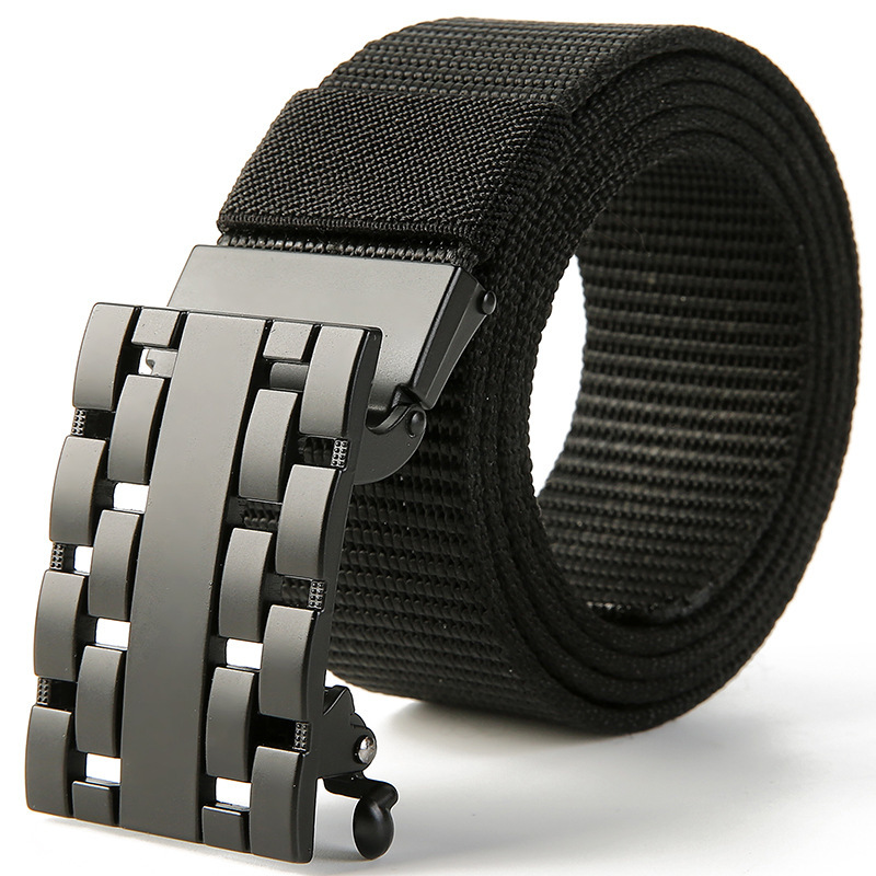 2021 New Design Men's Quality Striped Nylon Belt Black Alloy Buckles Metal Colours Canvas Army Tactical Belts for Men Strap 0755
2021 New Design Men's Quality Striped Nylon Belt Black Alloy Buckles Metal Colours Canvas Army Tactical Belts for Men Strap 0755