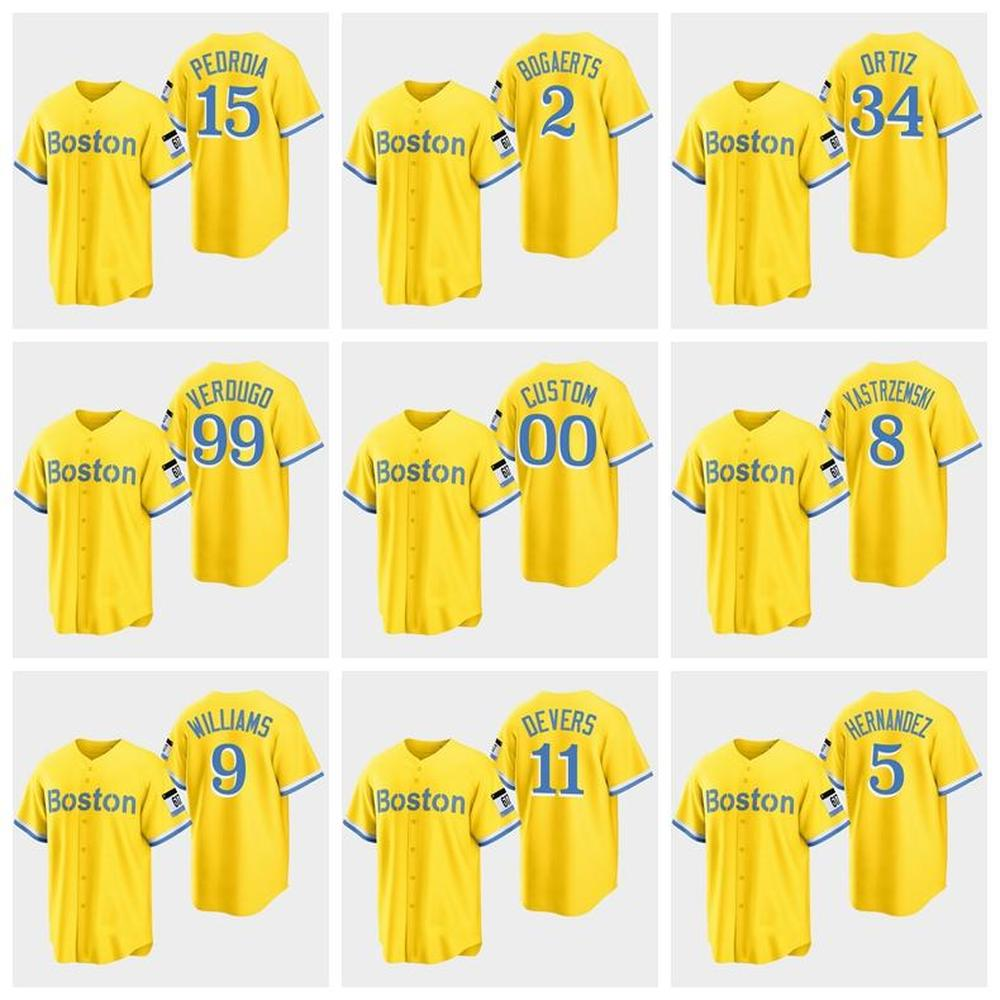 #5 Enrique Hernandez Baseball Jersey Boston Red #11 Rafael Devers #34 David Ortiz 99 Alex Verdugo 2 Xander Bogaerts Gold City Connect Sox Jersey Mens Womens Kids, Nik
#5 Enrique Hernandez Baseball Jersey Boston Red #11 Rafael Devers #34 David Ortiz 99 Alex Verdugo 2 Xander Bogaerts Gold City Connect Sox Jersey Mens Womens Kids, Nik