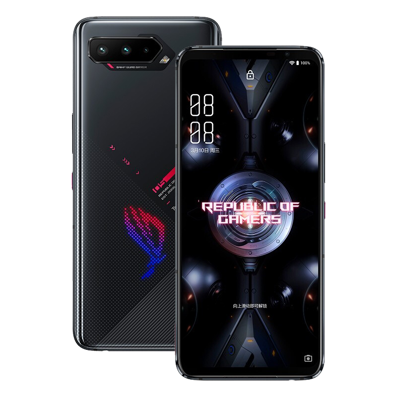 Original ASUS ROG 5 5G Mobile Phone Game 12GB RAM 128GB 256GB ROM Snapdragon 888 64.0MP 6000mAh Android 6.78" AMOLED Full Screen Fingerprint ID F